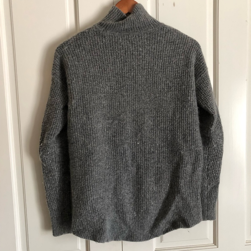 Madewell Wafflestitch Turtleneck Sweater - Picture 3 of 4